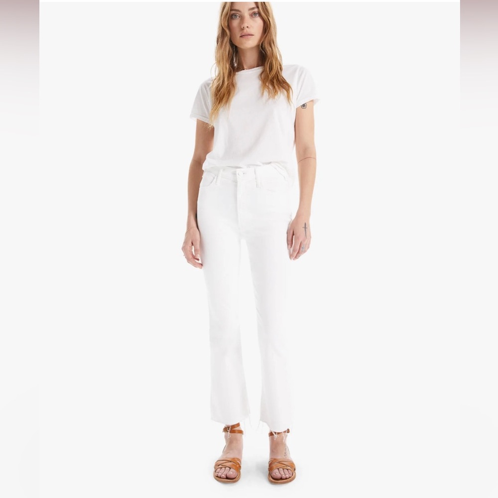 MOTHER Ankle Frayed Jeans - Size 26